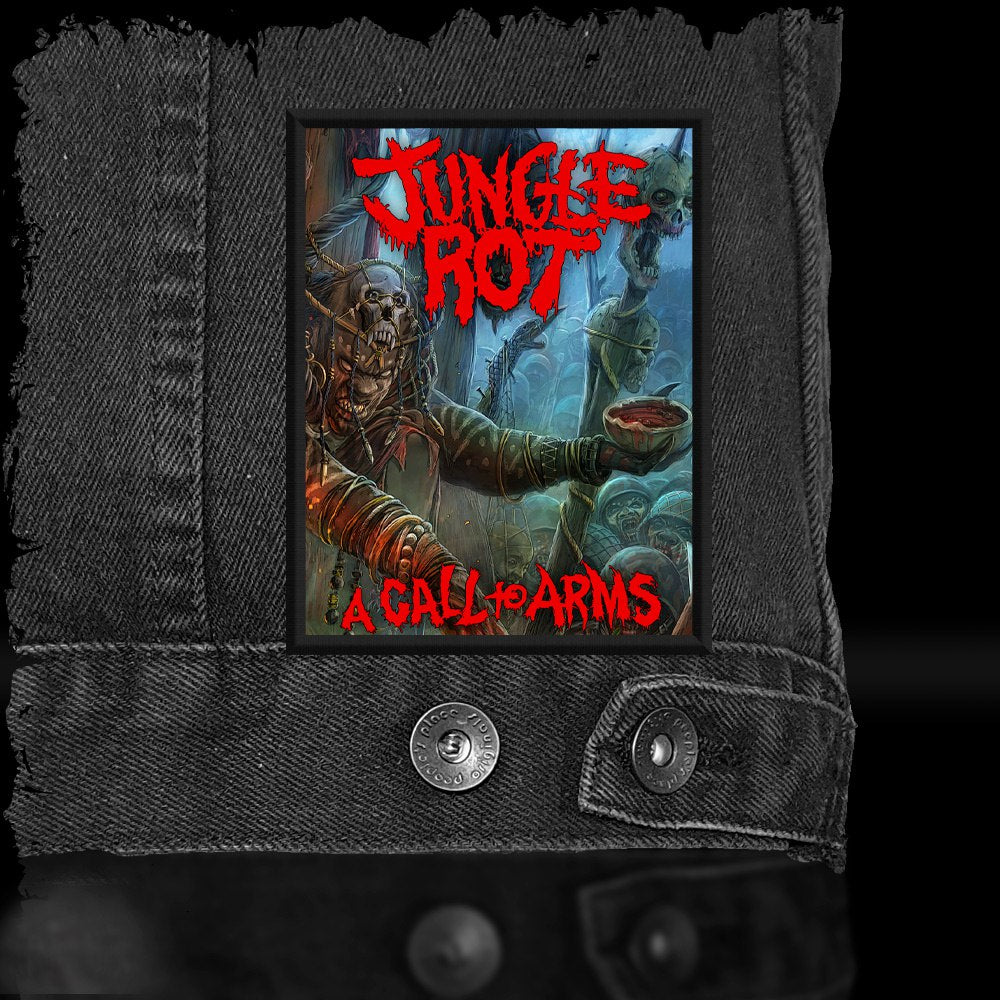 Jungle Rot "A Call To Arms" Printed Patch RockMark Merchandise