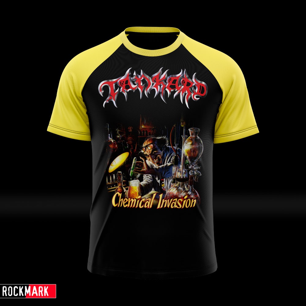 helgen thespian Assimilate Tankard "Chemical Invasion" Raglan Shirt – RockMark Merchandise