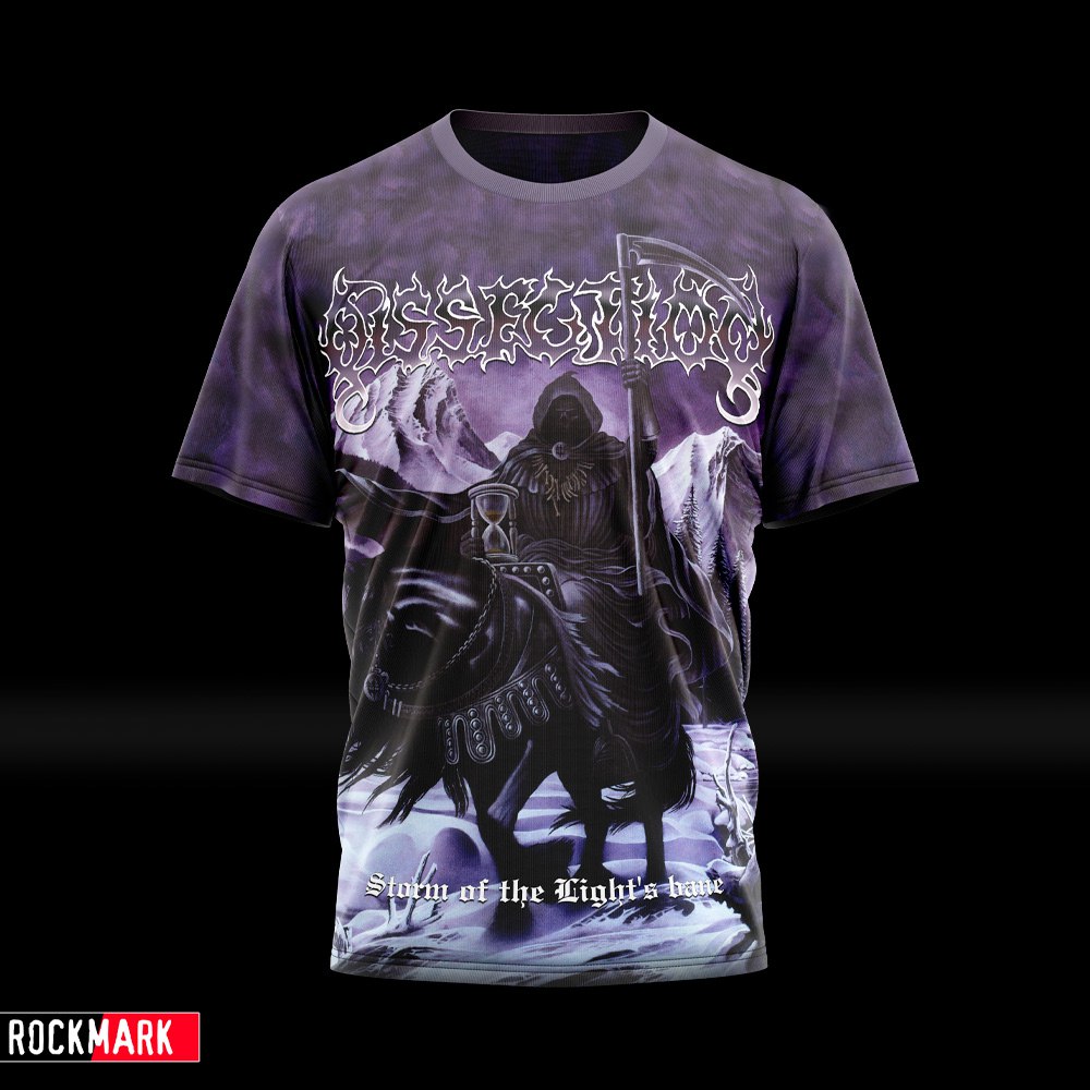 Dissection Storm Of The Light's Bane - Maglietta Da Uomo, Colore - Foto 8