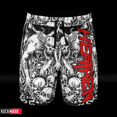 Heavy metal on sale swim trunks