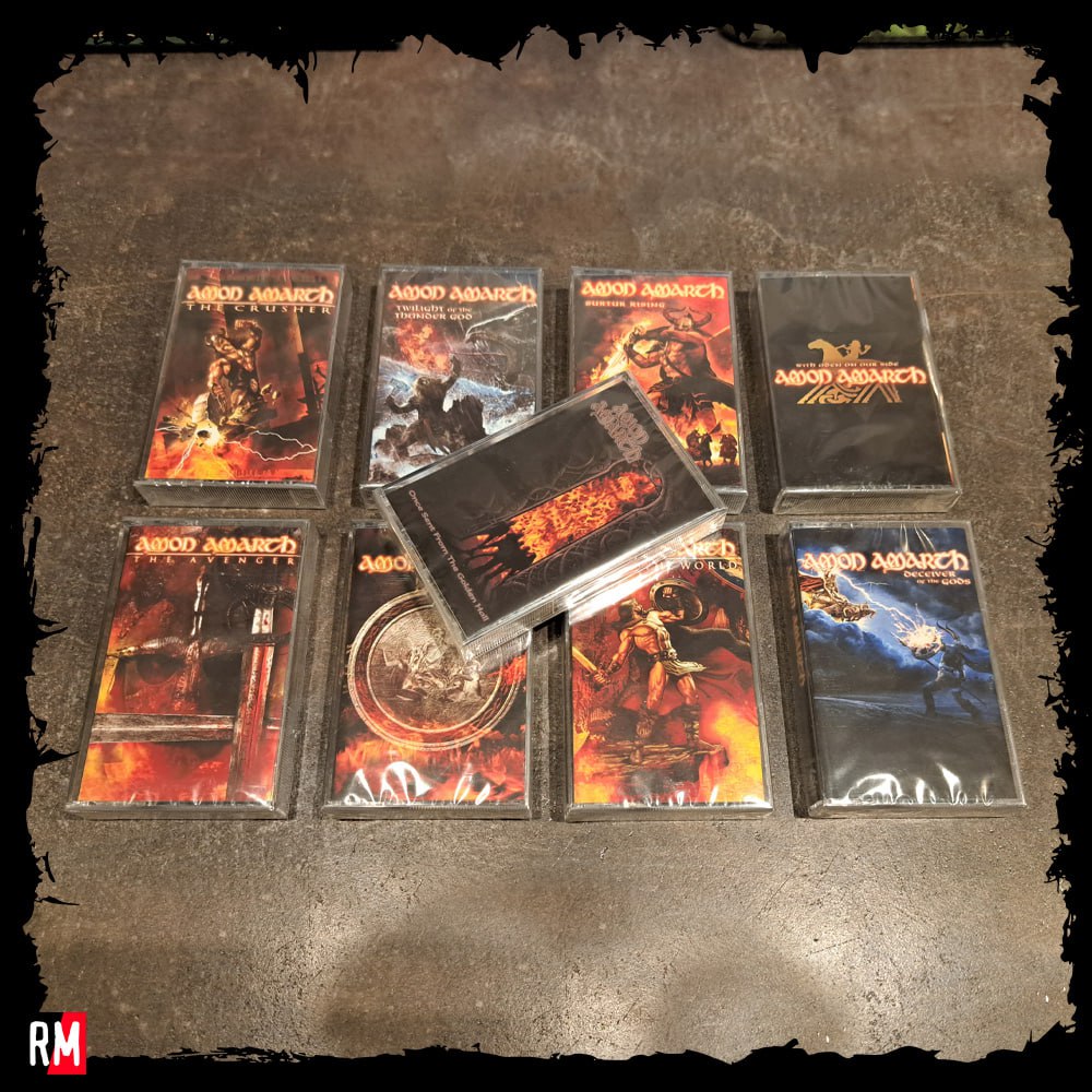AMON AMARTH - 9 Albums Collectors Cassette Box Set – RockMark